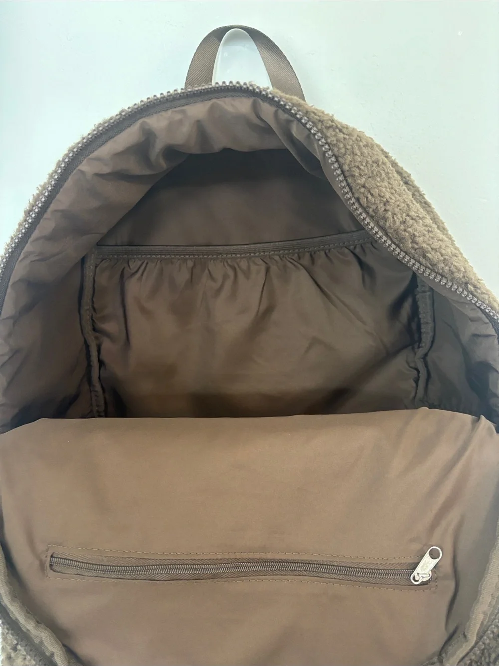 Wilo The Label Sherpa Backpack in Espresso New with Tags